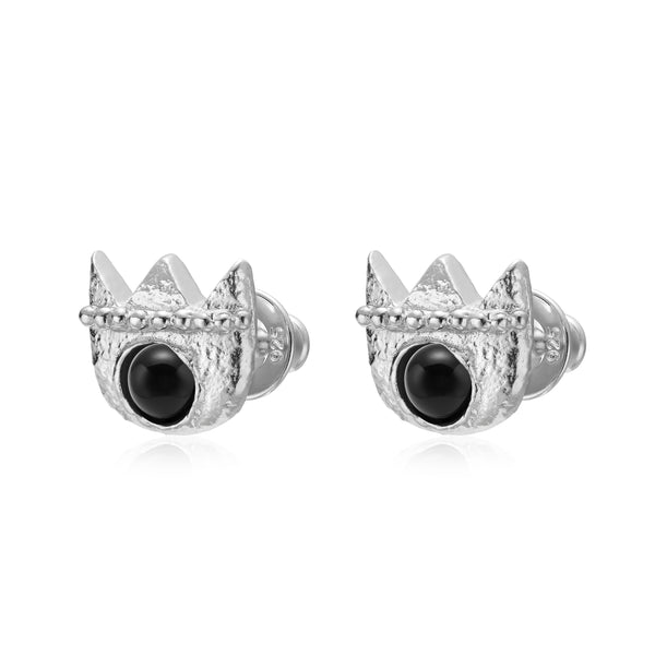 Blossoming Love Earrings -silver