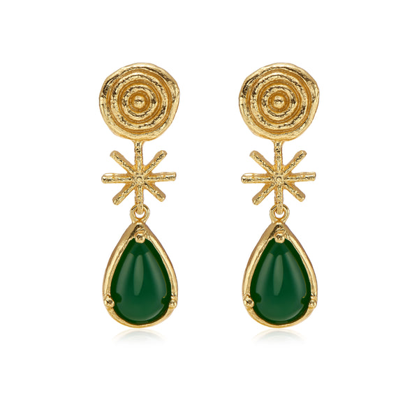 Emerald Mood Earrings