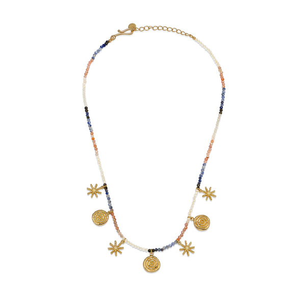 Zen Spectrum Beaded Necklace